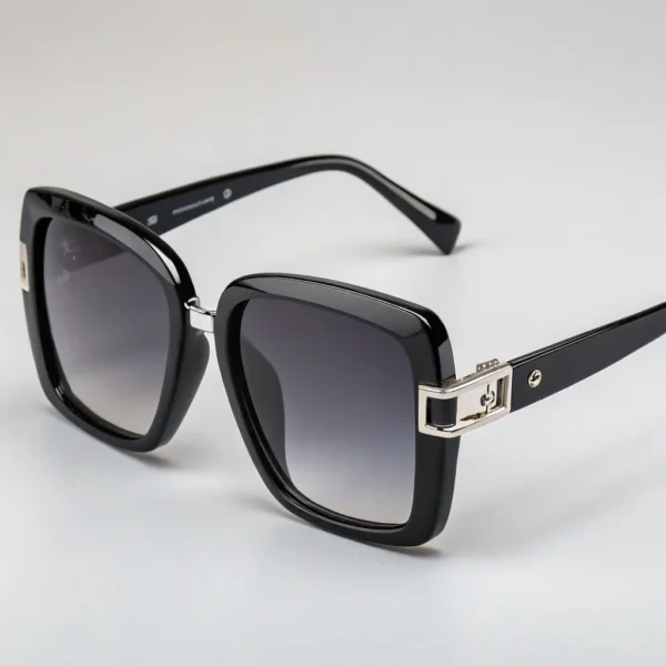 Gafas de sol verdes elegantes