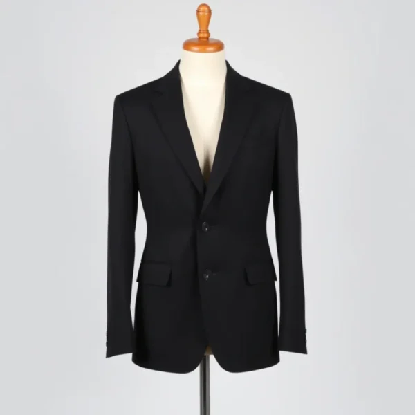 Blazer negro clásico para hombre